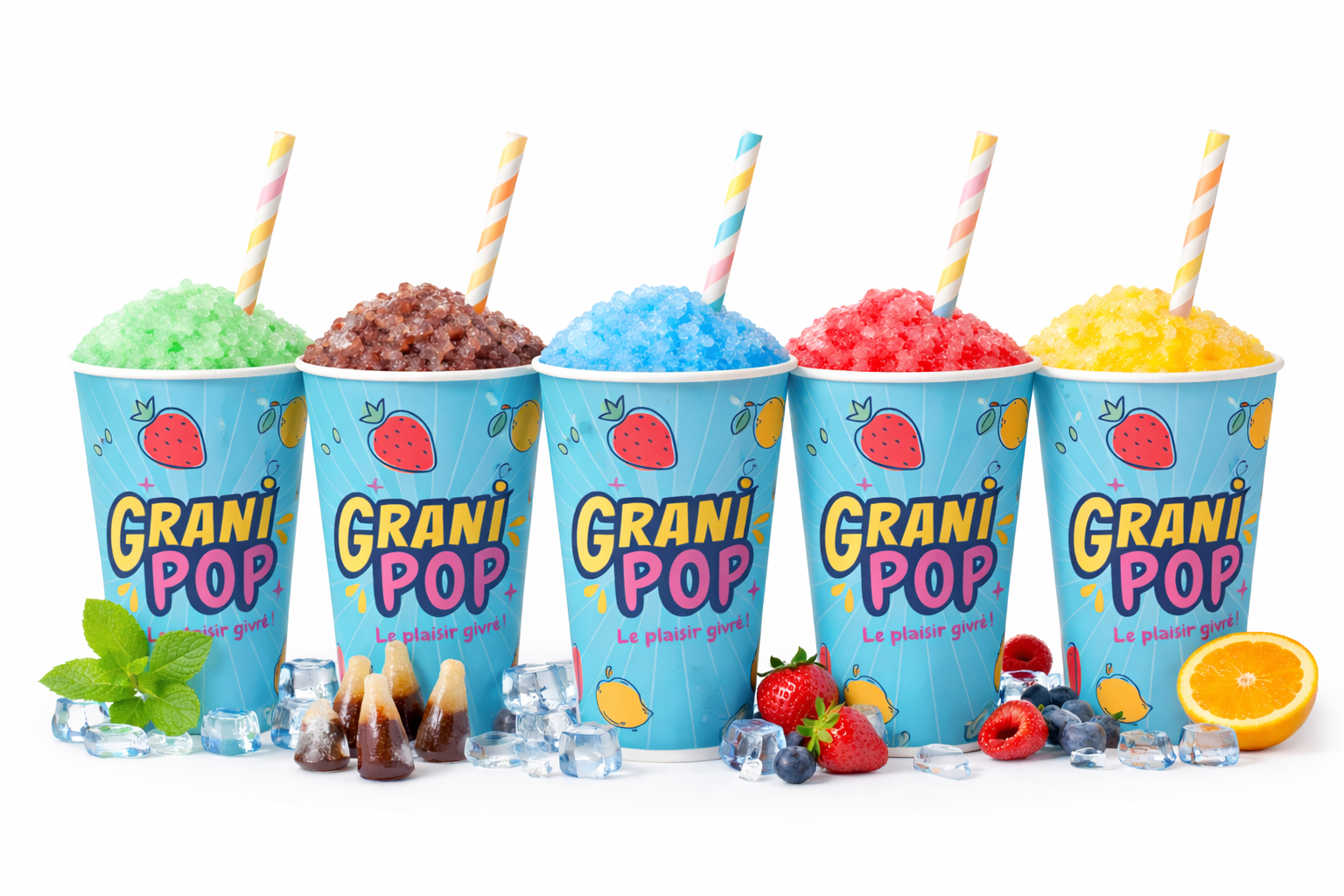 Goûts granités Grani'POP