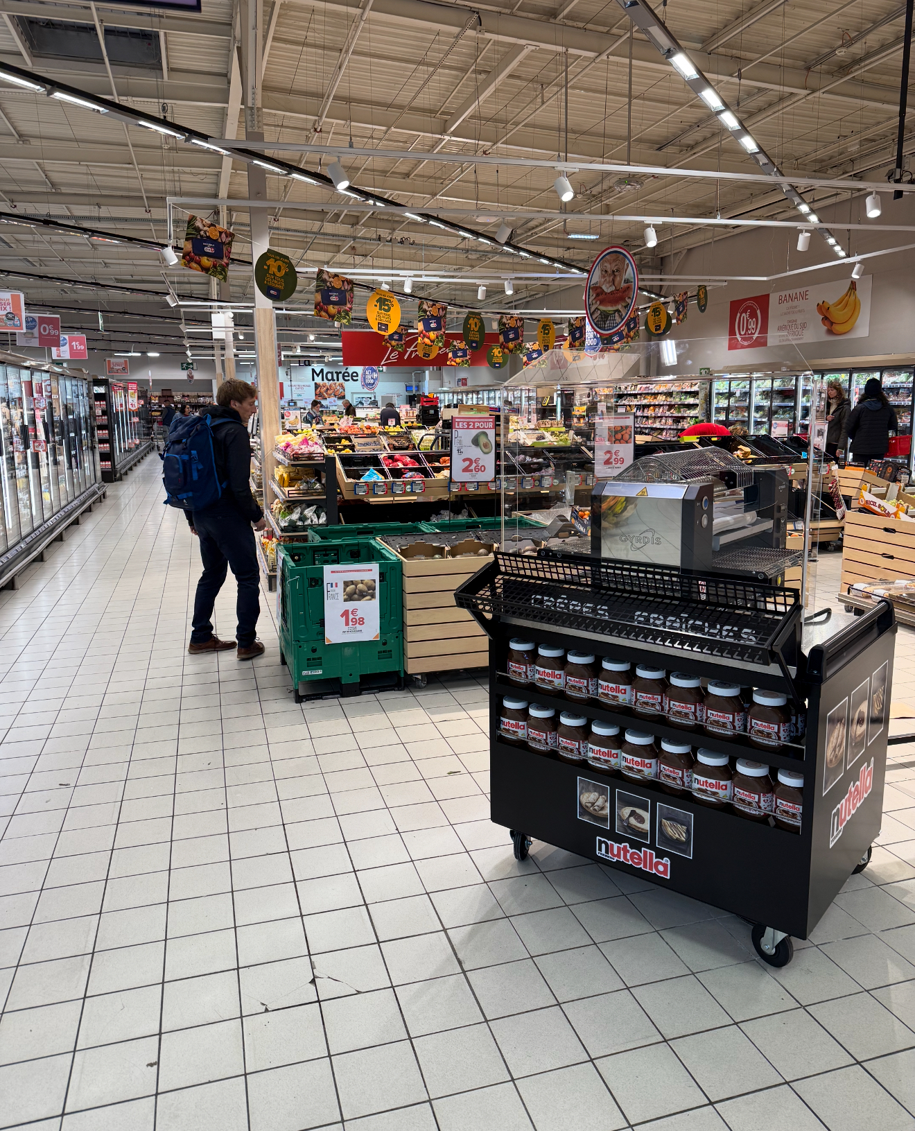 Gyrocrêpe en magasin 1