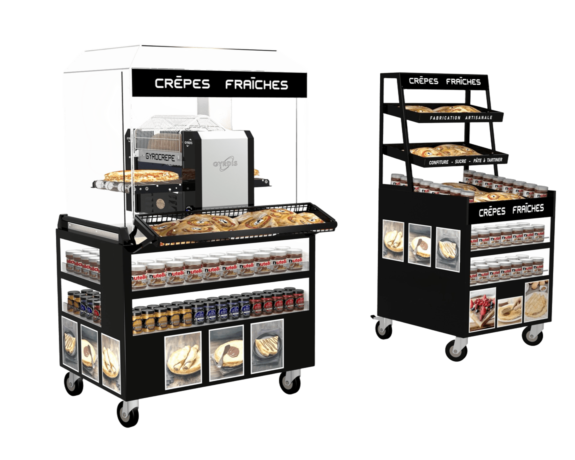 Gyrocrêpe NEO + Table + Module de vente